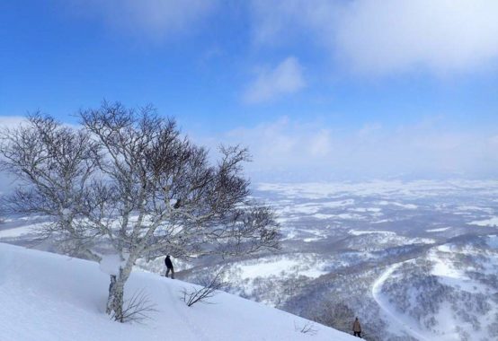 雪山と菅野一勢